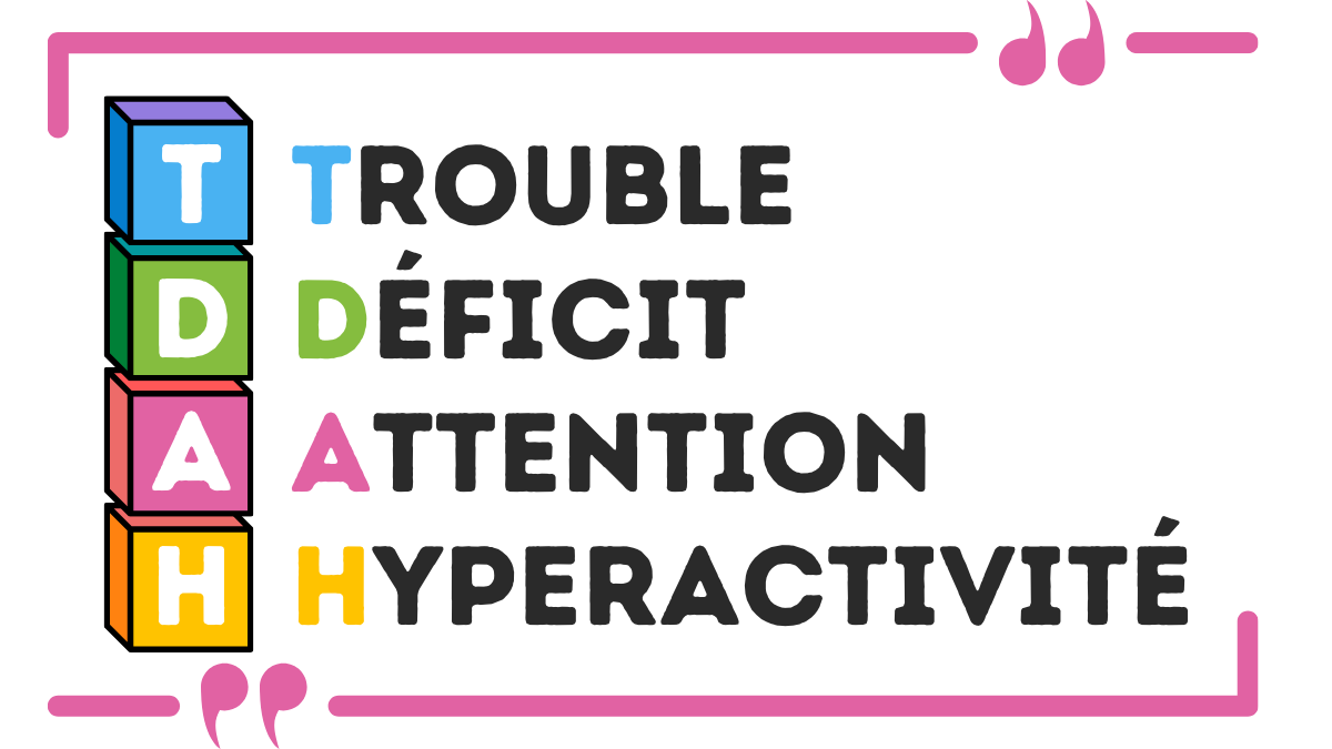 Vecteur Stock TDAH: Trouble du Déficit de l'Attention avec Hyperactivité  TDA
