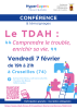 Affiche Conférence TDAH Cruseilles